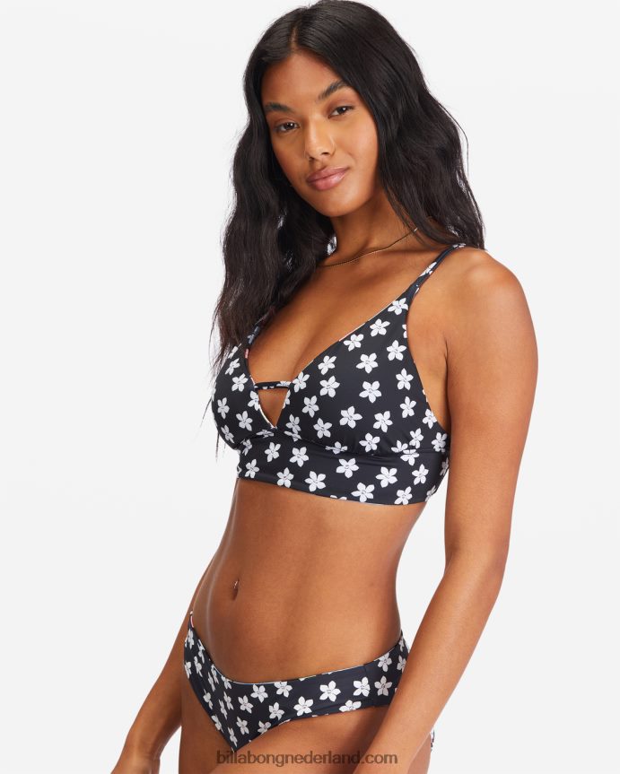 Billabong vrouwen feelin tropical lowrider omkeerbaar laag uitgesneden bikinibroekjemulti 4D20H1725