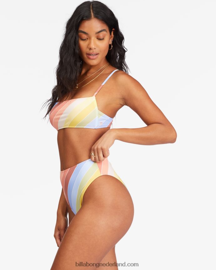 Billabong vrouwen helderder daze rise bikinibroekjemulti 4D20H1537