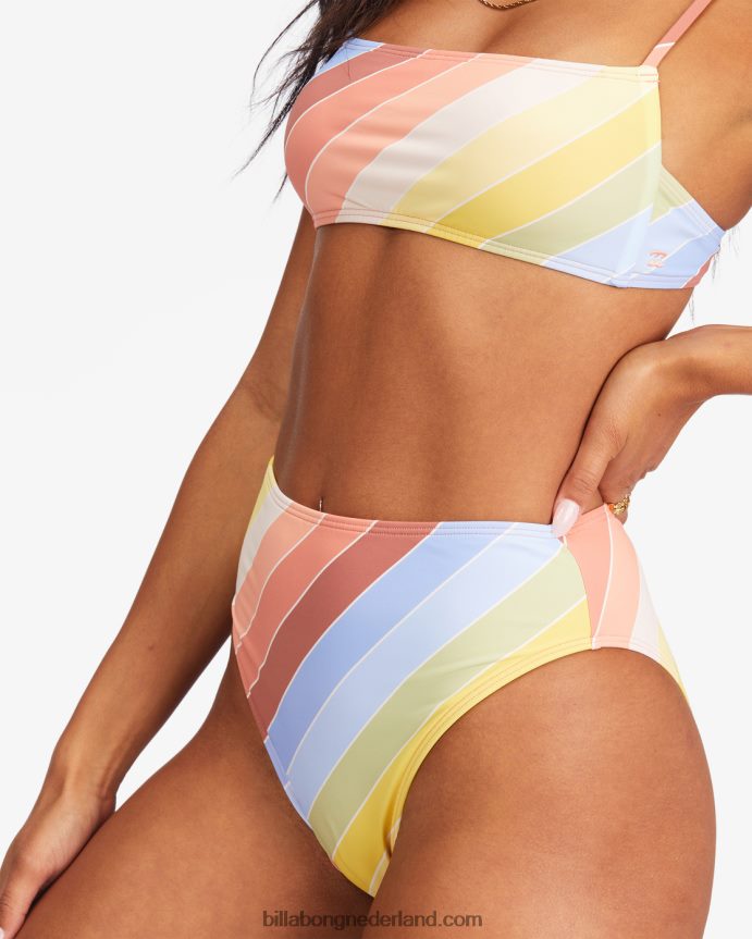 Billabong vrouwen helderder daze rise bikinibroekjemulti 4D20H1537