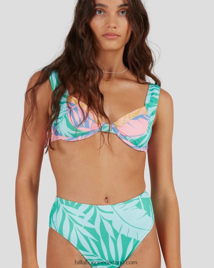 Billabong vrouwen mystic beach hi maui rider bikinibroekjezeespray 4D20H1673