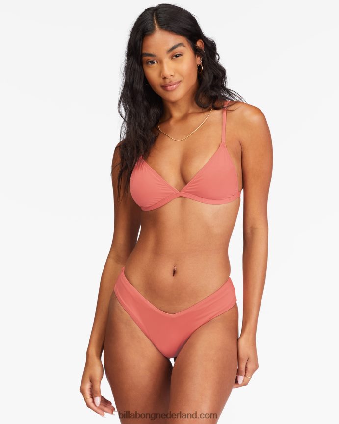 Billabong vrouwen sol searcher fiji bikinibroekjeleven een perzik 4D20H1548