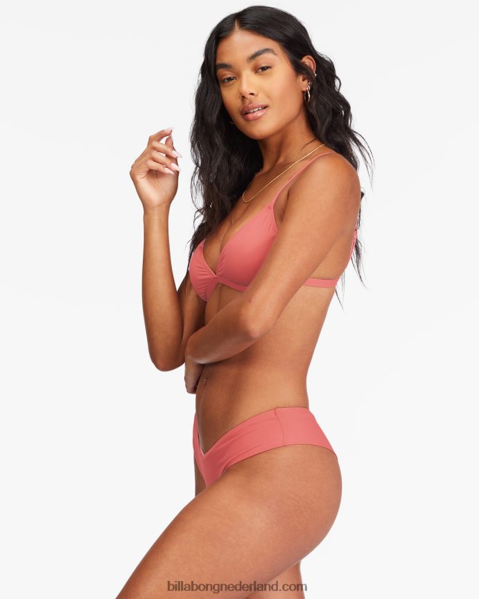 Billabong vrouwen sol searcher fiji bikinibroekjeleven een perzik 4D20H1548