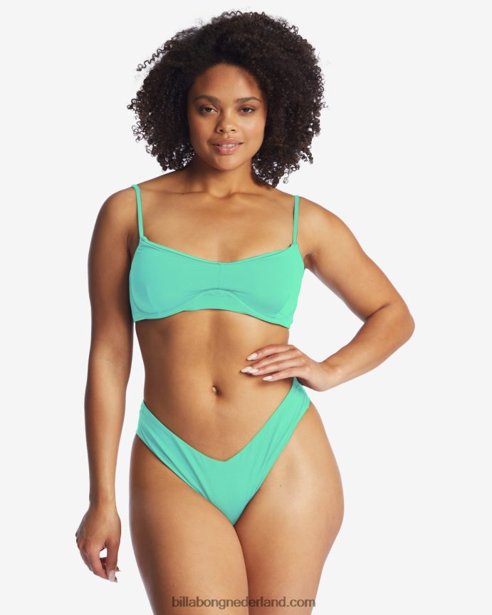 Billabong vrouwen sol searcher fiji bikinibroekjetropisch groen 4D20H1633
