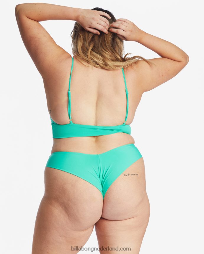 Billabong vrouwen sol searcher fiji bikinibroekjetropisch groen 4D20H1633