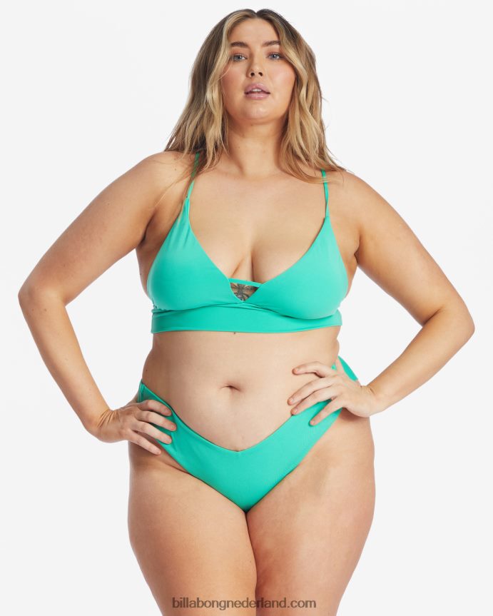 Billabong vrouwen sol searcher fiji bikinibroekjetropisch groen 4D20H1633