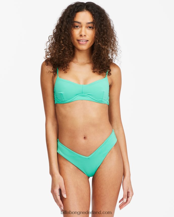 Billabong vrouwen sol searcher fiji bikinibroekjetropisch groen 4D20H1633