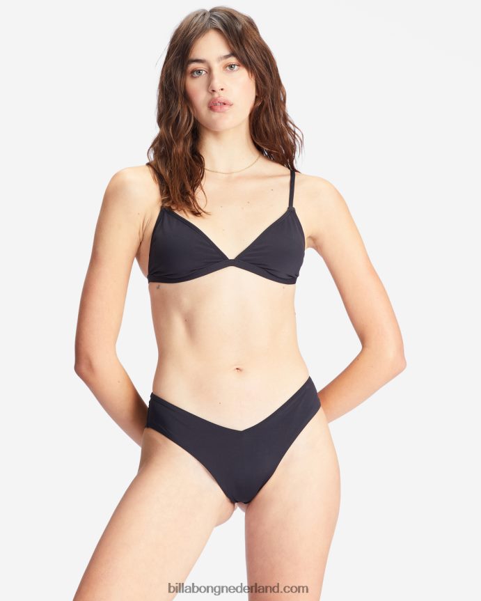 Billabong vrouwen sol searcher fiji bikinibroekjezwarte kiezelsteen 4D20H1317