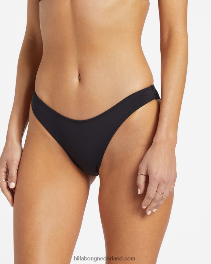Billabong vrouwen sol searcher hike bikinibroekjezwarte kiezelsteen 4D20H1261