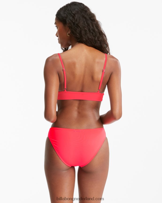 Billabong vrouwen sol searcher lowrider bikinibroekjekoraal droom 4D20H1615