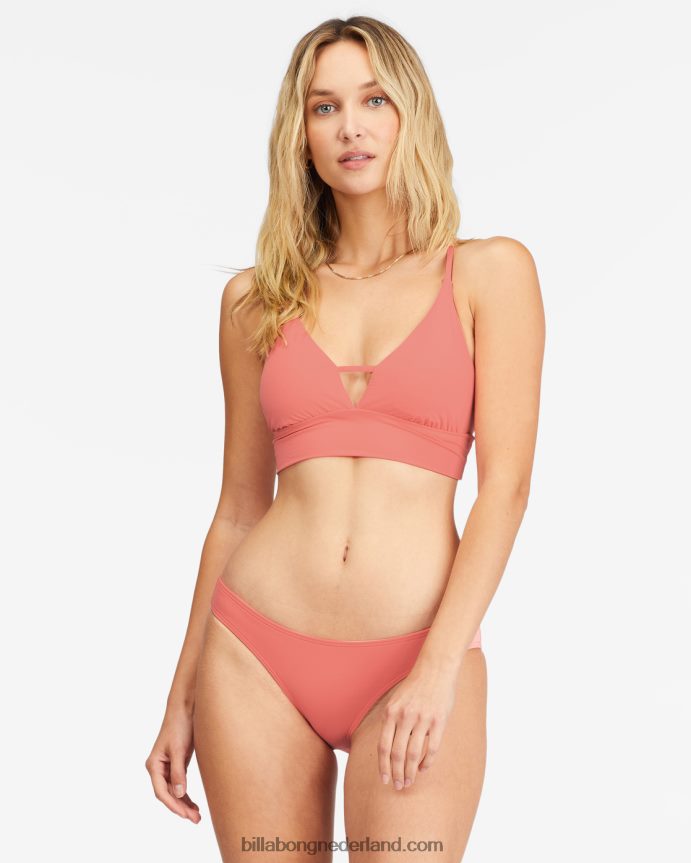 Billabong vrouwen sol searcher lowrider bikinibroekjeleven een perzik 4D20H1549