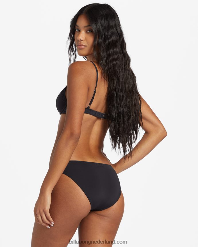 Billabong vrouwen sol searcher lowrider bikinibroekjezwarte kiezelsteen 4D20H1263