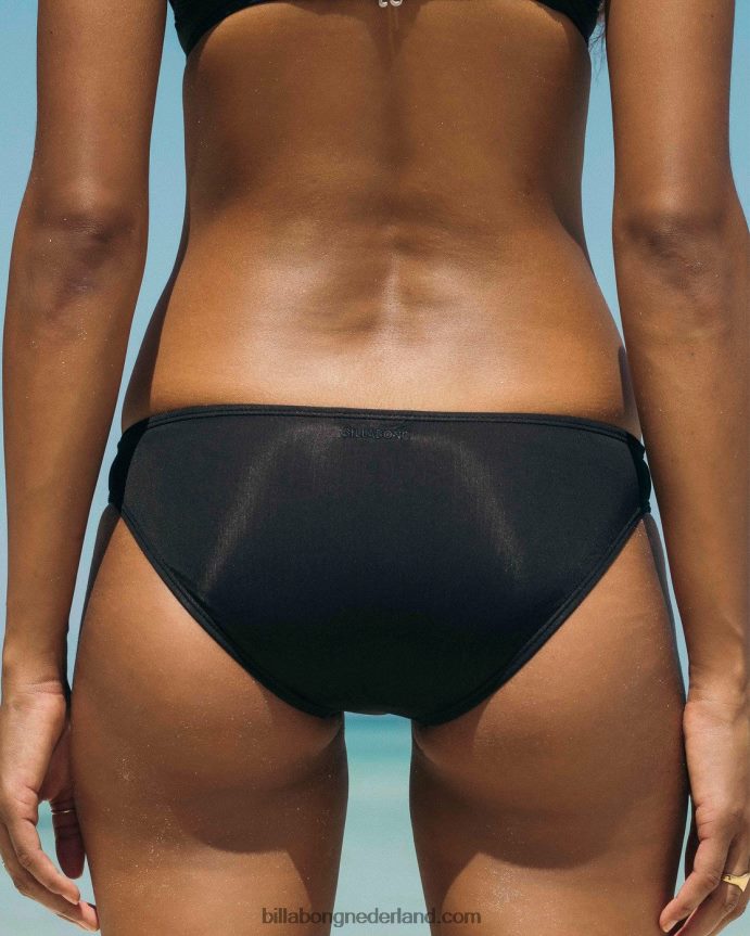 Billabong vrouwen sol searcher lowrider bikinibroekjezwarte kiezelsteen 4D20H1688