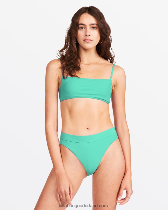 Billabong vrouwen sol searcher maui rider bikinibroekjetropisch groen 4D20H1628
