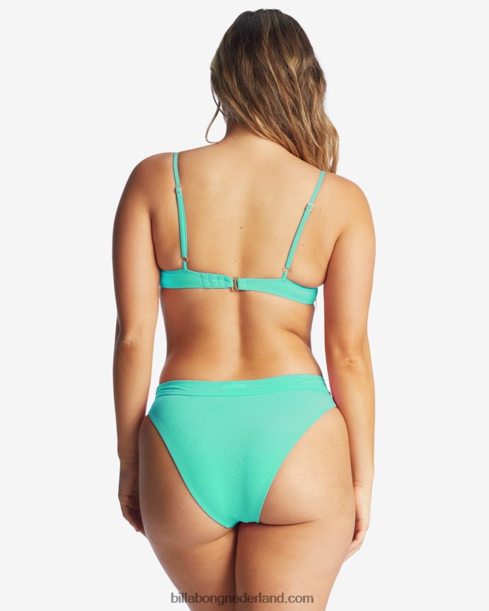 Billabong vrouwen sol searcher maui rider bikinibroekjetropisch groen 4D20H1628