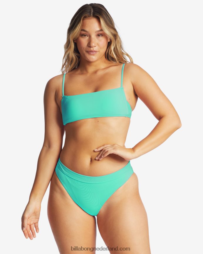 Billabong vrouwen sol searcher maui rider bikinibroekjetropisch groen 4D20H1628