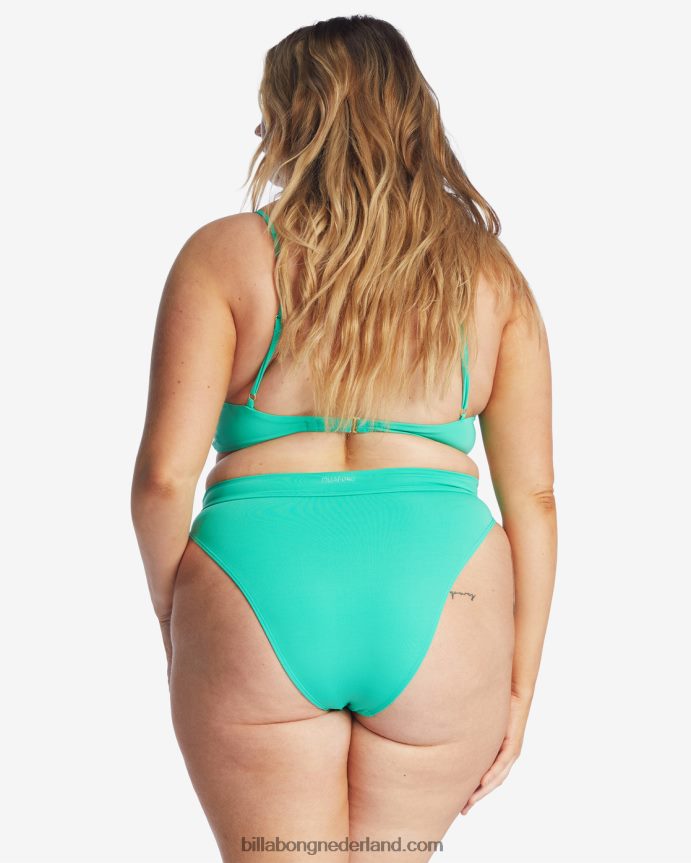 Billabong vrouwen sol searcher maui rider bikinibroekjetropisch groen 4D20H1628