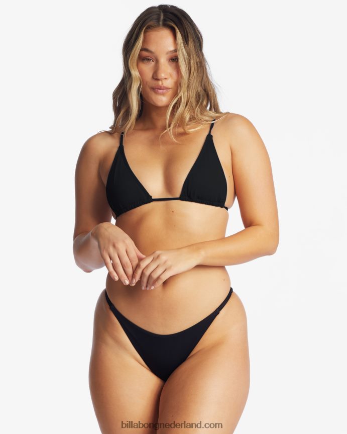 Billabong vrouwen sol searcher maya bikinibroekjezwarte kiezelsteen 4D20H1320