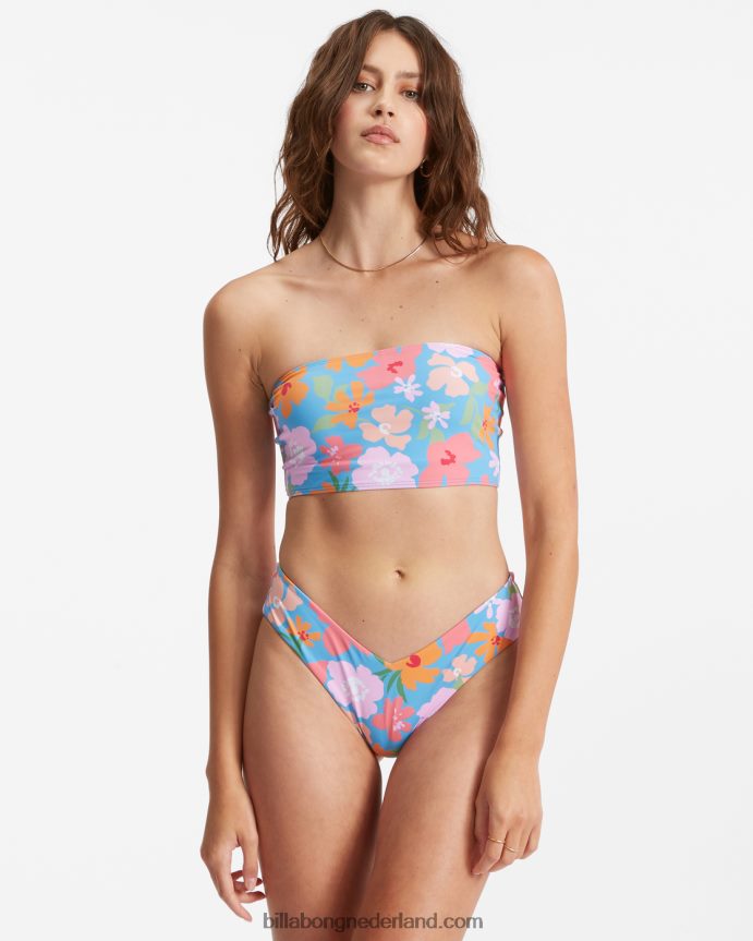 Billabong vrouwen summer field fiji brutaal bikinibroekjegelukzaligheid blauw 4D20H1574