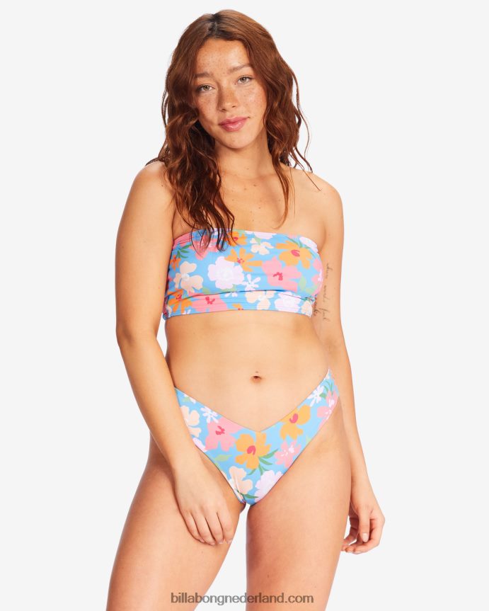 Billabong vrouwen summer field fiji brutaal bikinibroekjegelukzaligheid blauw 4D20H1574