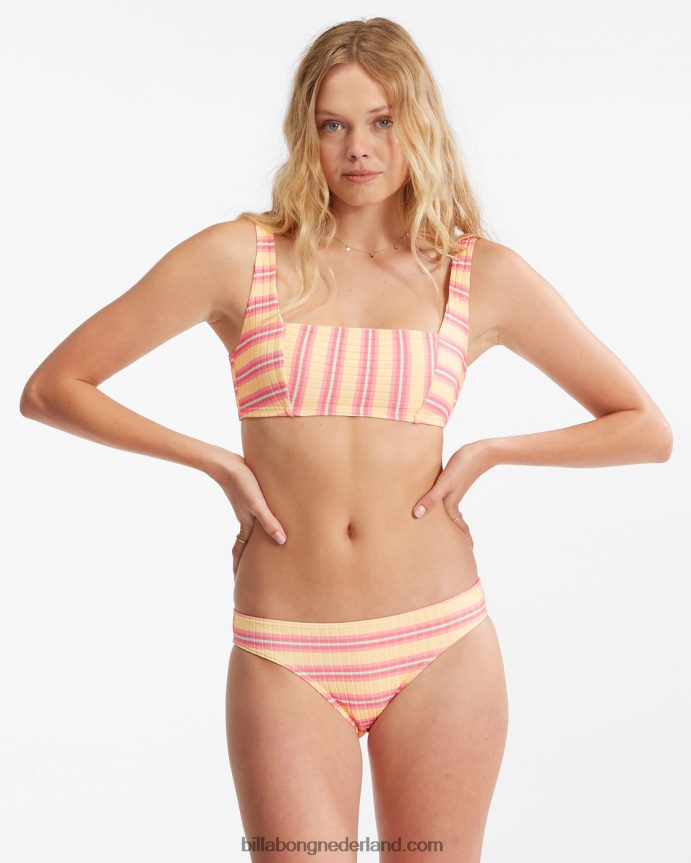 Billabong vrouwen sunchaser lowrider bikinibroekjeananas 4D20H1596