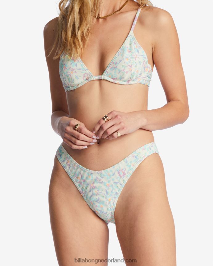 Billabong vrouwen sweet oasis tanlines hike bikinibroekjezout kristal 4D20H1415