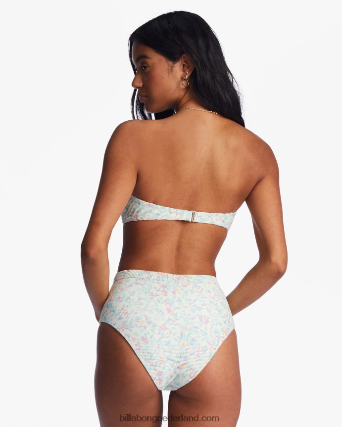 Billabong vrouwen sweet oasis tanlines hoog retro bikinibroekjezout kristal 4D20H1412
