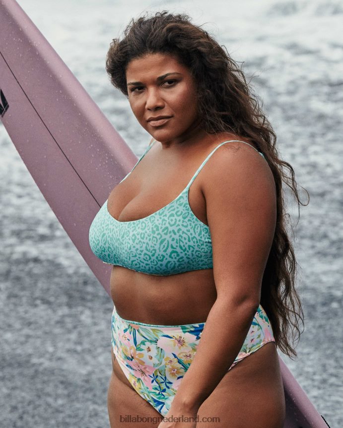Billabong vrouwen sweet tropics omkeerbaar bikinibroekjemulti 4D20H1591