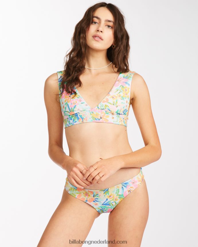Billabong vrouwen sweet tropics omkeerbaar lowrider bikinibroekjemulti 4D20H1589