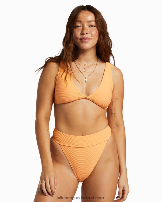 Billabong vrouwen tanlines aruba bikinibroekjesinaasappelschil 4D20H1217