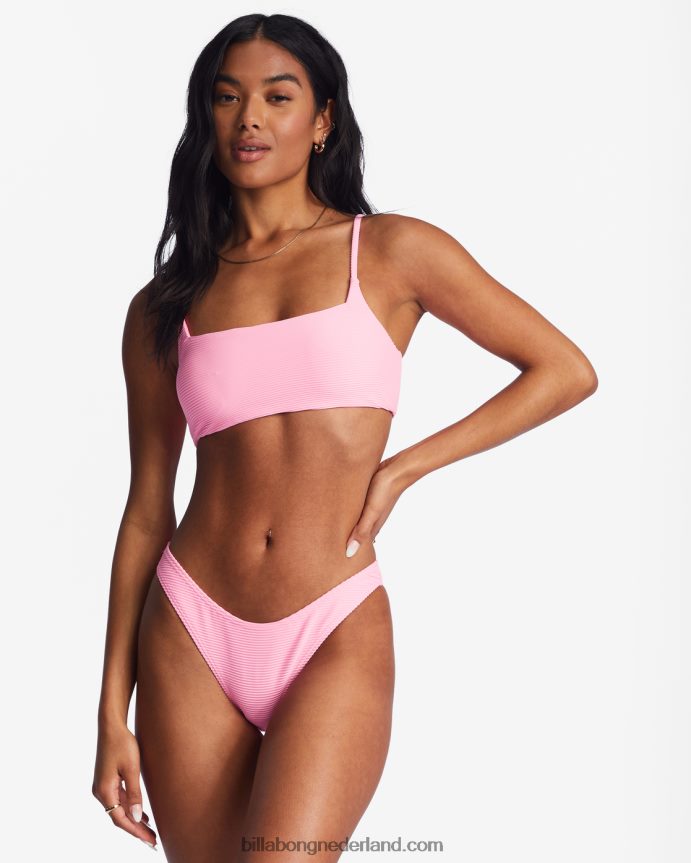 Billabong vrouwen tanlines hike bikinibroekjeroze roes 4D20H1491