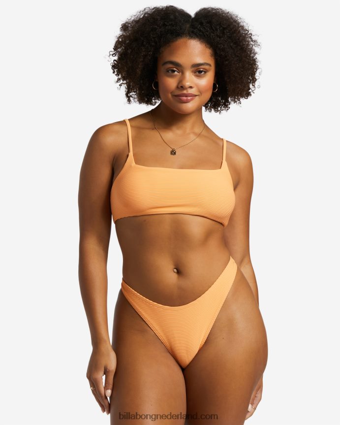 Billabong vrouwen tanlines hike bikinibroekjesinaasappelschil 4D20H1216