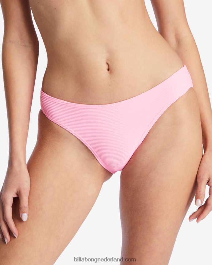 Billabong vrouwen tanlines lowrider bikinibroekjeroze roes 4D20H1298