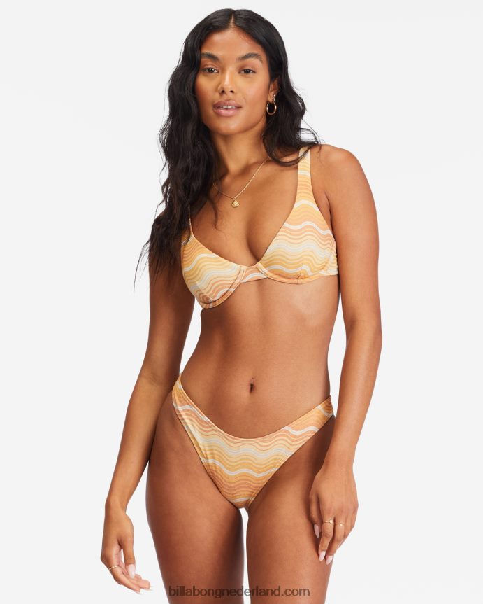 Billabong vrouwen wave hello hike bikinibroekjemulti 4D20H1529