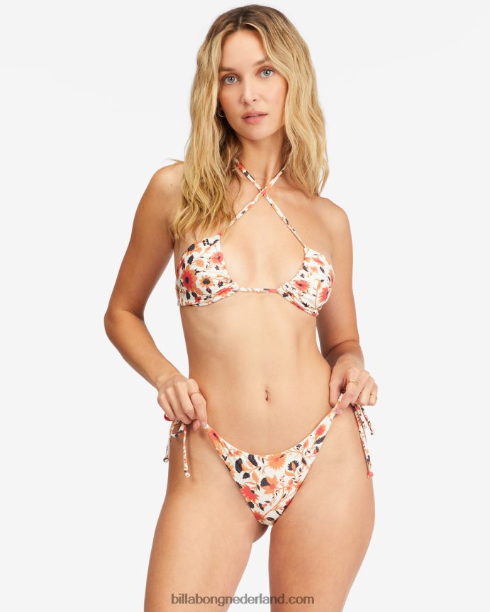 Billabong vrouwen weggevaagde string-side tanga bikinibroekjesmulti 4D20H1535
