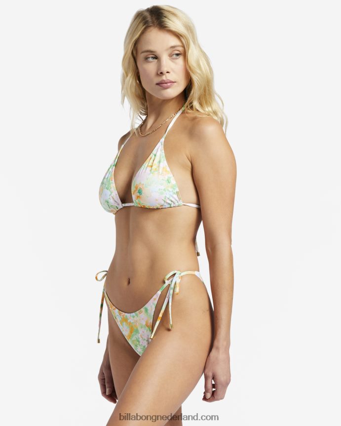 Billabong vrouwen zacht rave medium bikinibroekjegroente 4D20H1334