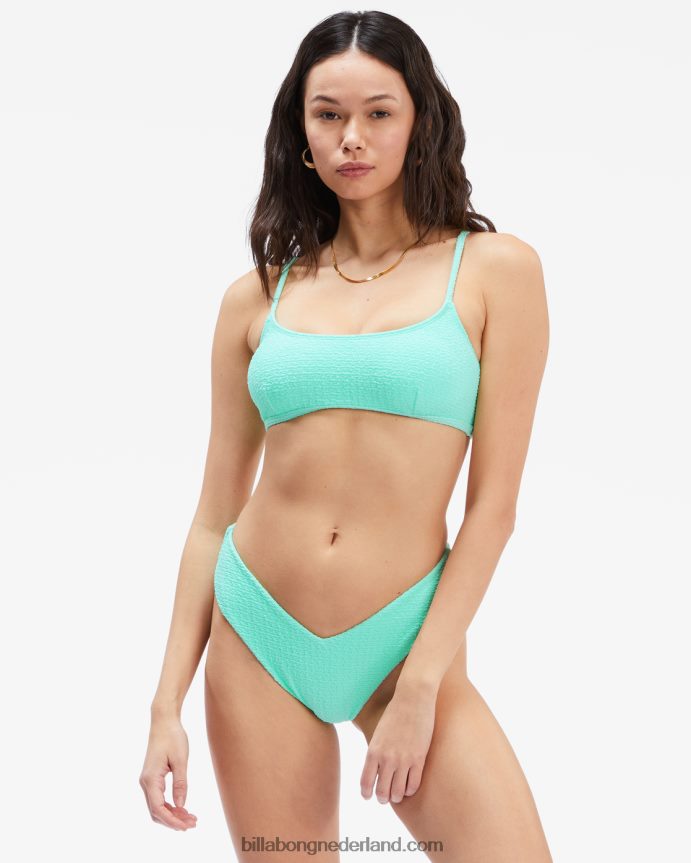 Billabong vrouwen zo versuft fiji brutaal bikinibroekjegroene munt 4D20H1732