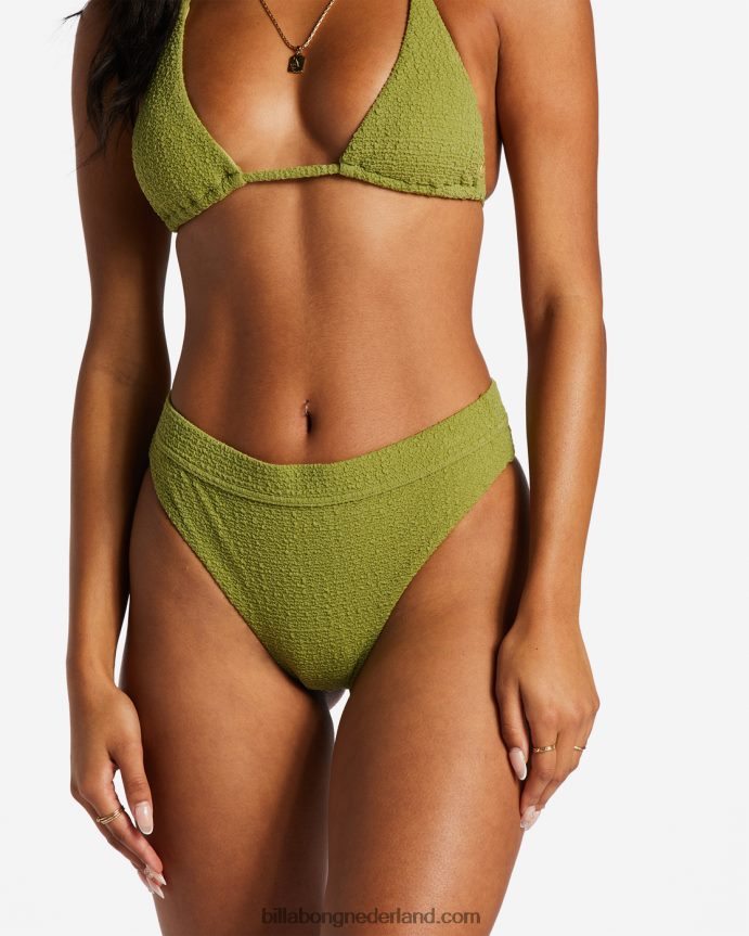 Billabong vrouwen zo versuft hoog maya bikinibroekjegroene ogen 4D20H1384