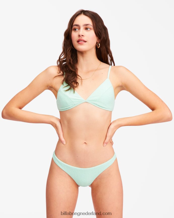 Billabong vrouwen zo versuft tanga schraal bikinibroekjegroene munt 4D20H1637