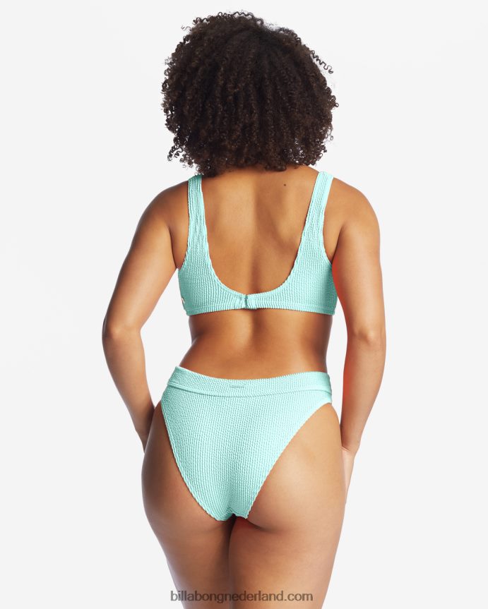 Billabong vrouwen zomer high maui rider bikinibroekjemunt kus 4D20H1737