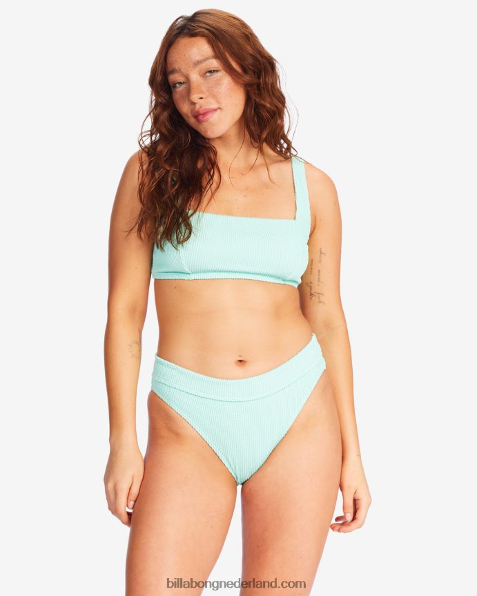 Billabong vrouwen zomer high maui rider bikinibroekjemunt kus 4D20H1737
