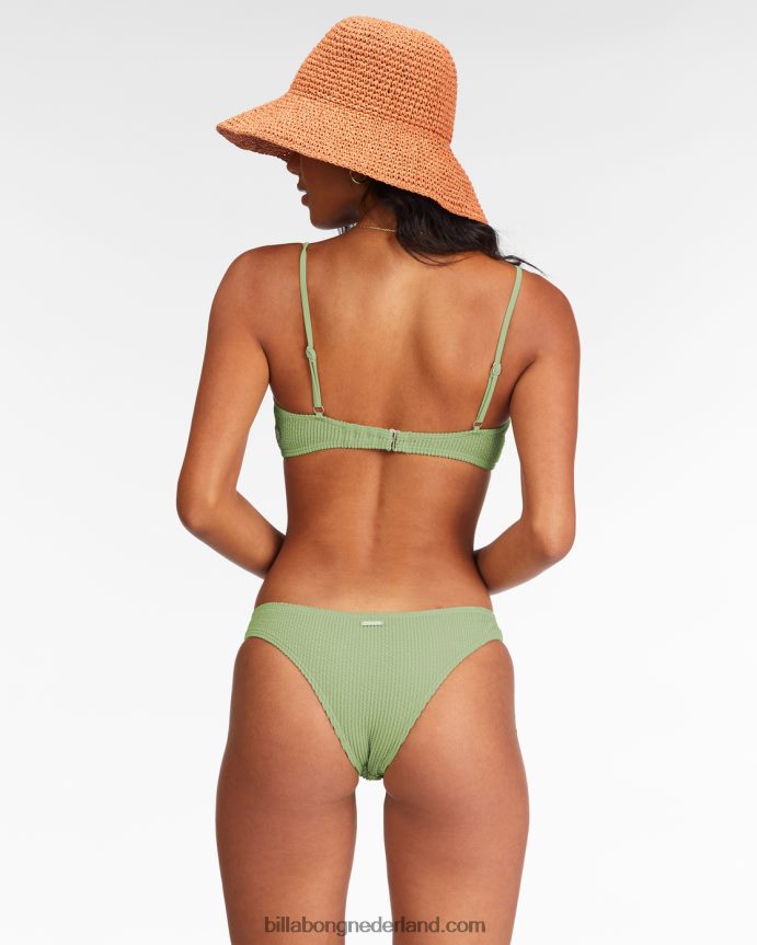 Billabong vrouwen zomer hoog isla bikinibroekjeagave 4D20H1555