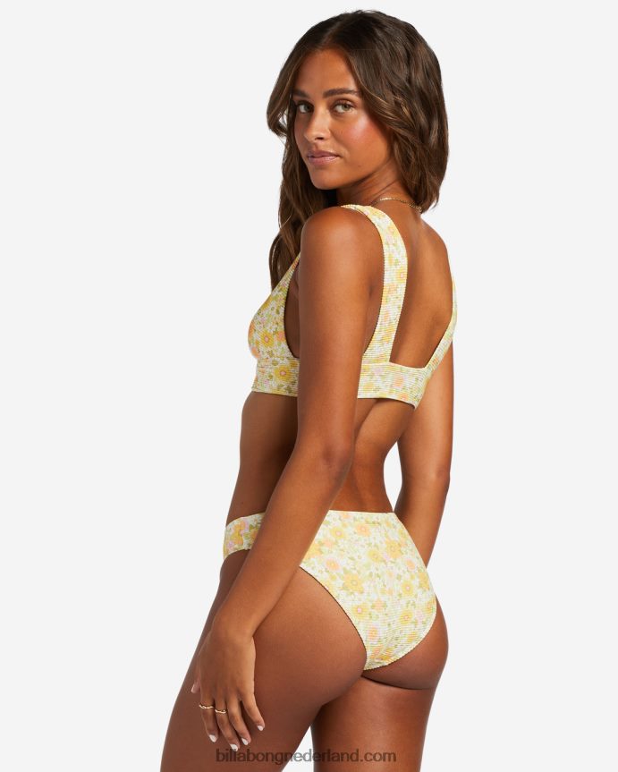 Billabong vrouwen zonaanbidder tanlines medium bikinibroekjemulti 4D20H1154