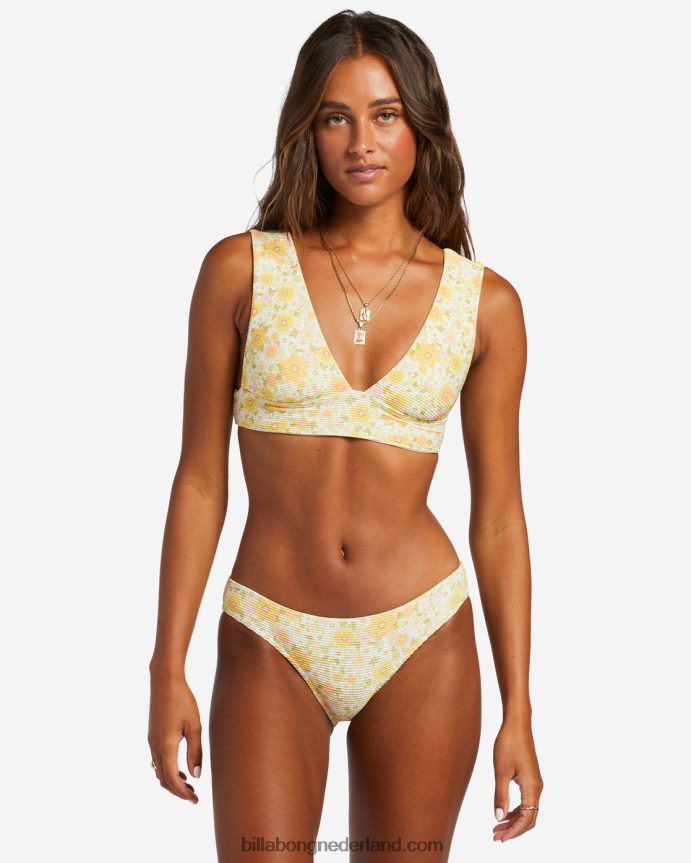 Billabong vrouwen zonaanbidder tanlines medium bikinibroekjemulti 4D20H1154