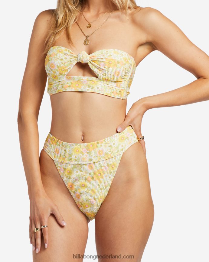 Billabong vrouwen zonaanbidder tanlines medium bikinibroekjemulti 4D20H1156