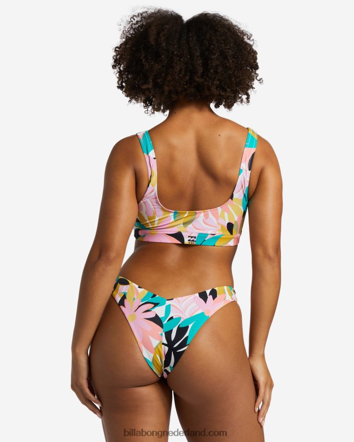 Billabong vrouwen a/div full tank tot 50 bikinitopzwart multi 4D20H1270