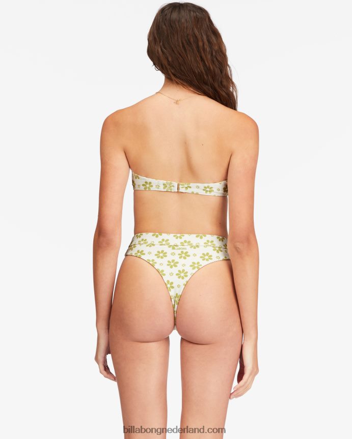 Billabong vrouwen bikinitopje met madeliefjeskettingzout kristal 4D20H1554