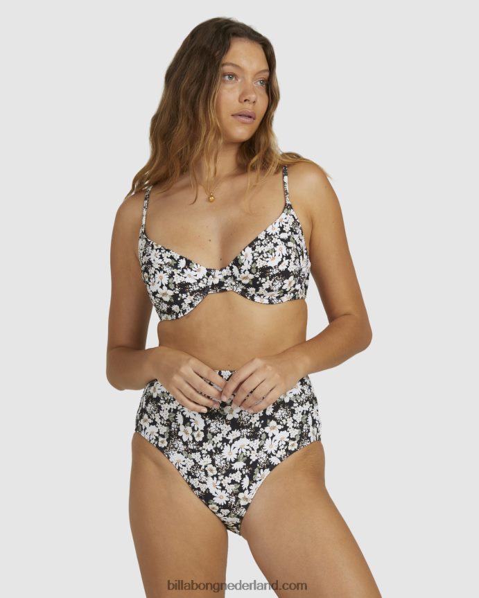 Billabong vrouwen bliss fall nova dd bh bikinitopzwart 4D20H1599