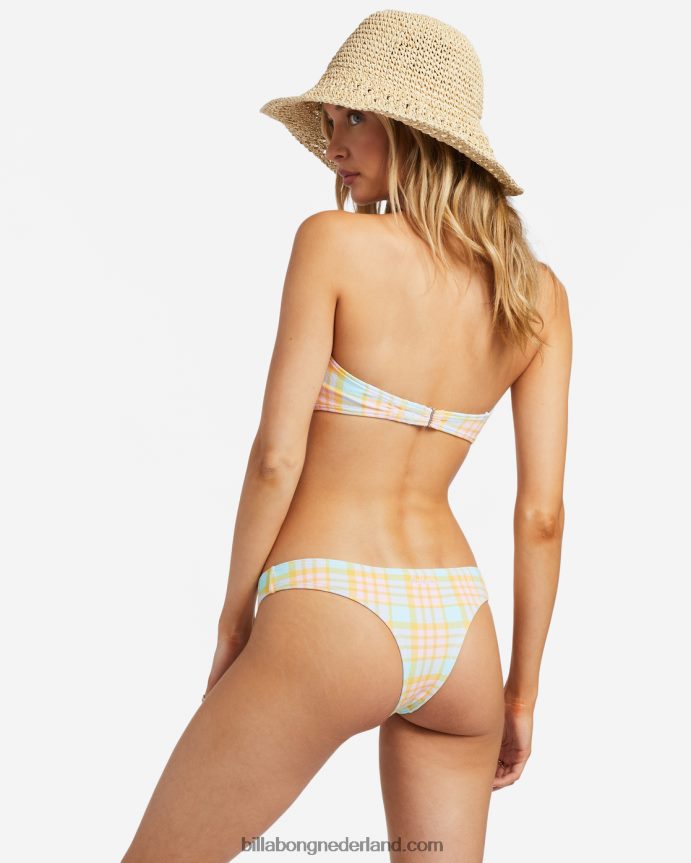 Billabong vrouwen check please bandeau bikinitopmulti 4D20H1172