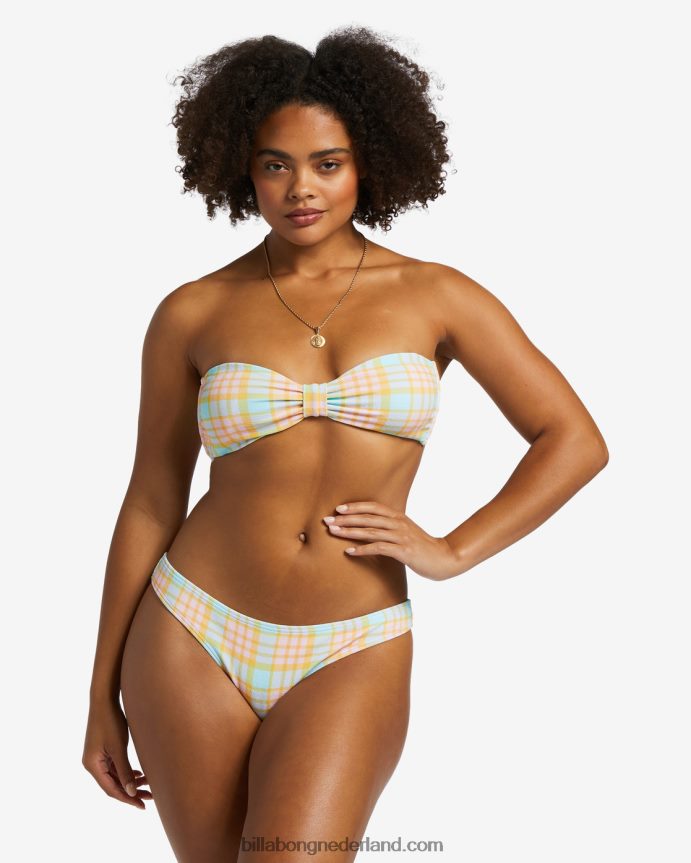 Billabong vrouwen check please bandeau bikinitopmulti 4D20H1172