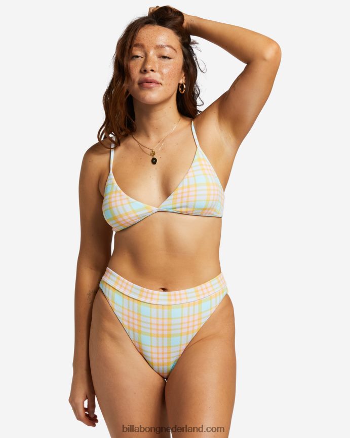 Billabong vrouwen check please charlie triangelbikinitopmulti 4D20H1174